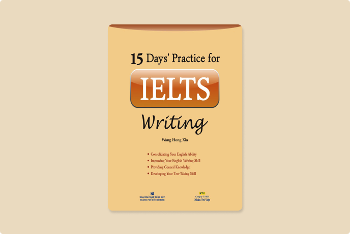 Download 15 days practice for IELTS Writing book (PDF version + review)
