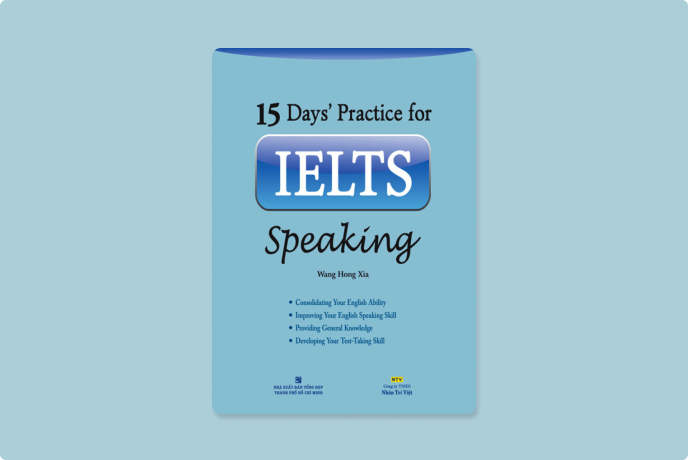 Download 15 days practice for IELTS Speaking book (PDF version + review)
