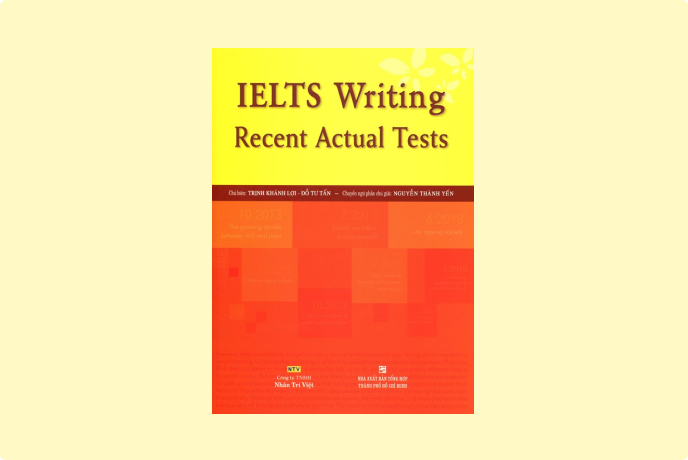 Download IELTS Writing Recent Actual Tests book (PDF version + review)