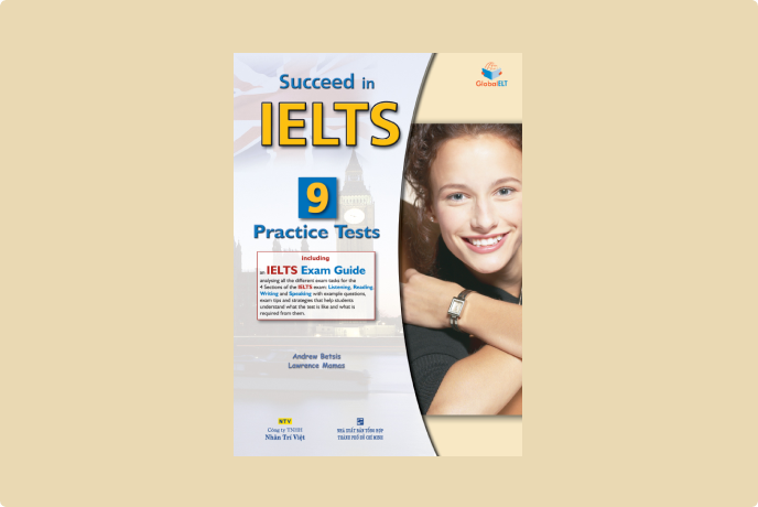 Download Succeed in IELTS 9 Practice Tests book (PDF version + audio + review)