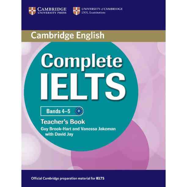 Complete IELTS Bands 4-5 Teacher’s Book ( Free dowload pdf)