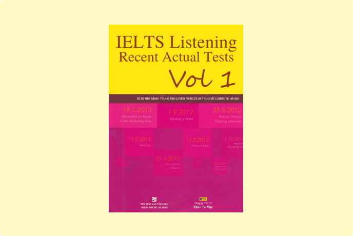 Download IELTS Listening Recent Actual Test series (PDF version + audio + review) 