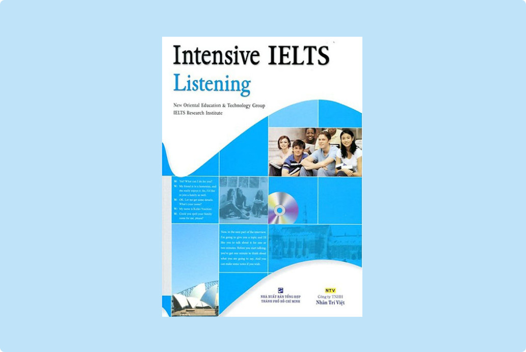 Download Intensive IELTS Listening (PDF version + audio + review)  