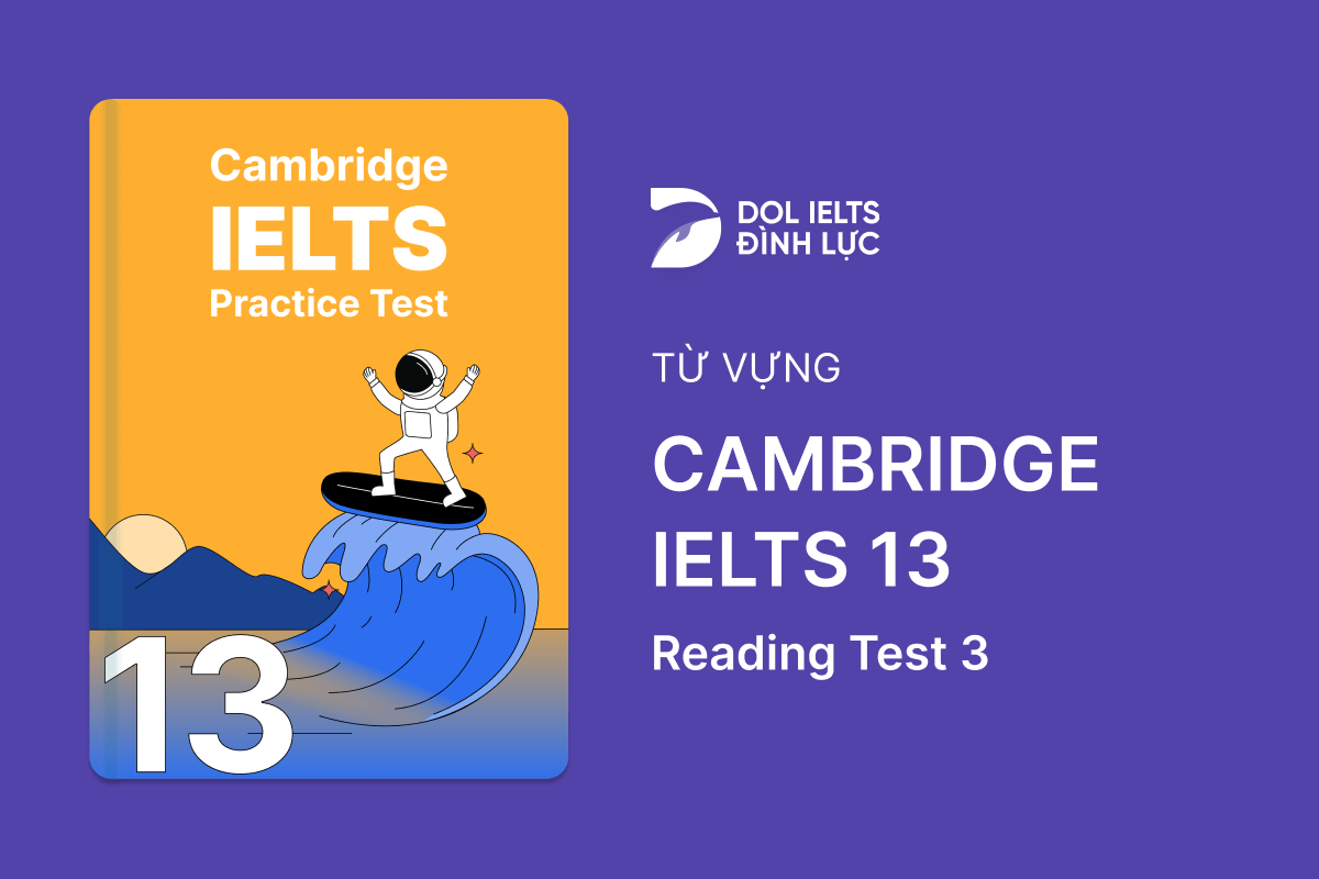 Từ Vựng IELTS Online Test Cambridge IELTS 13 - Reading Test 3