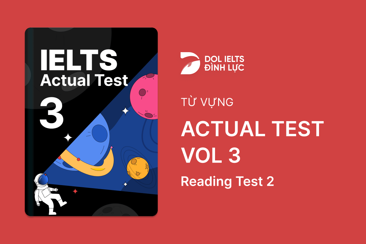 Từ Vựng IELTS Online Test Actual Test 3 - Reading Test 2
