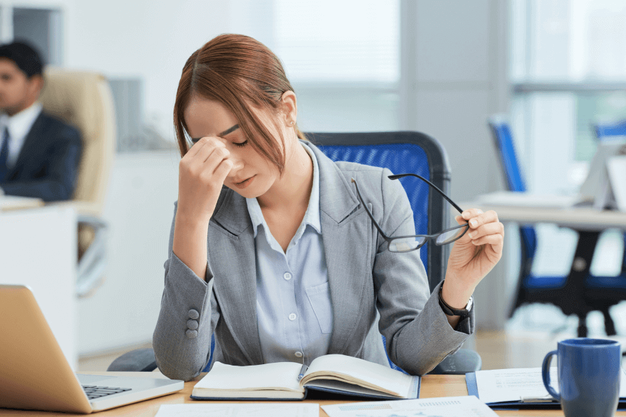 Stress Of Workplace IELTS Reading Answers with Explanation